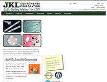 Tablet Screenshot of jkllamps.com